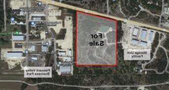 24 acres of commercial development land